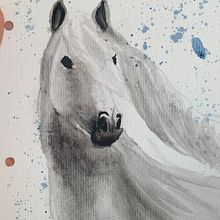 Meu projeto do curso: Retratos expressivos de animais em aquarela. Traditional illustration, Watercolor Painting, Realistic Drawing, and Naturalistic Illustration project by Giovanna Miranda - 07.04.2024