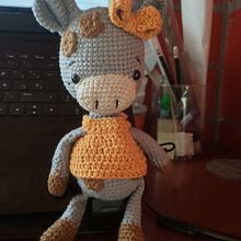 Mi proyecto del curso: Amigurumi para principiantes: teje animales en crochet. Un proyecto de Artesanía, Diseño de juguetes, Crochet, Amigurumi y Diseño textil de Yelitza Padrón - 06.06.2024