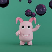 My project for course: Playful Creature Design in Cinema 4D. 3D, and Animated Illustration project by jjean - 06.06.2024