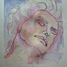 My project for course: Vibrant Portrait Drawing with Colored Pencils. Drawing, Portrait Drawing, Sketchbook, and Colored Pencil Drawing project by Kaye - 06.06.2024