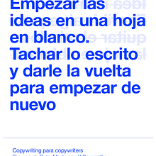 Mi proyecto del curso: Copywriting para copywriters Ein Projekt aus dem Bereich Werbung, Cop, writing, Stor, telling und Kommunikation von Santiago Ramírez Bejarano - 05.06.2024