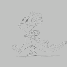 Mi proyecto del curso: Diseño de personajes: ilustra una criatura expresiva . Ilustrasi tradisional, Desain Karakter, Menggambar & Ilustrasi Digital proyek oleh Karina Rivero - 06.06.2024