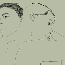 Mi proyecto del curso: Dibujo expresivo de la figura humana: explora formas y colores. Fine Arts, Pencil Drawing, Drawing, Portrait Drawing, Realistic Drawing, Figure Drawing, and Gouache Painting project by Agustina Capuccio - 06.07.2024