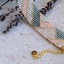 My project for course: Beaded Jewelry Design: Weave Elegant Patterns. Accessor, Design, Jewelr, and Design project by jandora.poli - 06.07.2024
