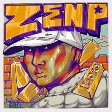 ZENP "De oro". Traditional illustration project by Omar Balverde - 05.25.2024