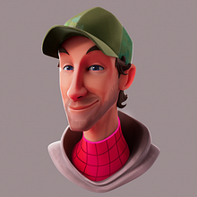 Mi proyecto del curso: Diseño y modelado de personajes estilo cómic en Zbrush. 3D, and 3D Modeling project by José Barreiro - 06.09.2024