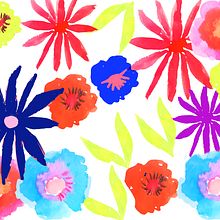 My project for course: Vibrant Floral Patterns with Watercolors . % nezbul tarafından hazırlanan Geleneksel illüstras, on, Desen Tasarımı, Sulubo, a Resim, Botanik İllüstras, Ve on projesi - 06.09.2024