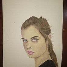Meu projeto do curso: Retrato em aquarela a partir de uma fotografia. Traditional illustration, Watercolor Painting, and Portrait Drawing project by jairbace - 06.10.2024