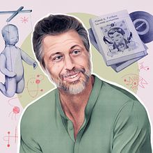 El universo de Hugo Silva. Editorial Illustration project by Noelia de Alda - 06.10.2024