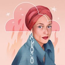 Zadie Smith. Editorial Illustration project by Noelia de Alda - 06.10.2024