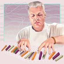 Eric Ripert. Editorial Illustration project by Noelia de Alda - 06.10.2024