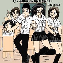 Love is a line ( El amor es una Linea ). Comic, Drawing, Digital Illustration, Digital Drawing, Narrative, and Manga project by LUIS ALBERTO GOMEZ RINCON - 06.14.2023