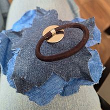 My project for course: Floral Textiles: Make 3D Accessories with Denim. Floral, Plant Design, and Textile Design project by Olena Dmytriieva - 06.10.2024