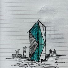 My project for course: Architectural Sketching: Thinking with Pen and Paper. Un progetto di Architettura, Bozzetti, Disegno, Illustrazione architettonica, Sketchbook e Progettazione dello spazio di abhishekdathan - 11.06.2024