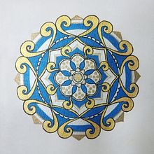 My project for course: Painting Acrylic Mandalas with Professional Techniques. Painting, Drawing, Acr, and lic Painting project by dboonku - 06.11.2024