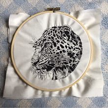 Mi proyecto del curso: Dibujo con hilo Ein Projekt aus dem Bereich Traditionelle Illustration, Zeichnung, Stickerei, Realistische Zeichnung, Weben und Textildesign von Alejandra Balanzario G - 11.06.2024