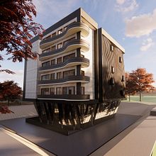 Mi proyecto del curso: Modelado de edificios paramétricos con Revit. 3D, Architecture, Interior Architecture, 3D Modeling, Digital Architecture, and ArchVIZ project by Carla Ginocchio - 06.11.2024