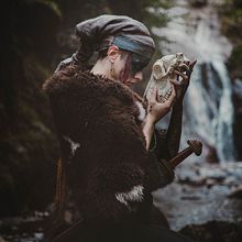 Inspiration Senua's Saga. Portrait Photograph, Photograph, and Post-production project by Adeline Beckers - 05.20.2024