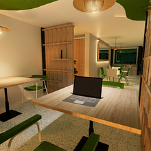 Mi proyecto del curso: Diseño de interiores para restaurantes. Un progetto di Architettura d'interni, Interior design, Interior Design, Retail Design e Progettazione dello spazio di Fernando Bastidas - 14.06.2022