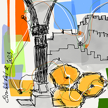 Ilustração. Digital Illustration project by Elisabete Fiel - 08.20.2023