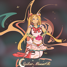 Sailor Moon In Space <3. Un proyecto de Ilustración tradicional, Diseño de personajes, Cómic, Ilustración digital, Dibujo digital y Manga de pecaraway - 12.06.2024
