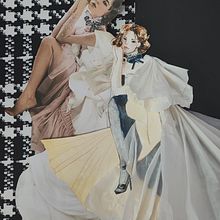 Mi proyecto del curso:  Técnicas creativas para la ilustración de moda. Un projet de Illustration traditionnelle , et Collage de halejandrar - 13.06.2024