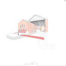 PFC (Proyecto en la intersección-Pabellón para la Biennale di Venezia). Un proyecto de Arquitectura, 3D y Diseño de Daniel Fernández Naranjo - 13.06.2024
