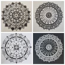 My project for course: The Art of Mandala Drawing: Create Geometric Patterns. Drawing & Ink Illustration project by kristine_caskey - 06.13.2024