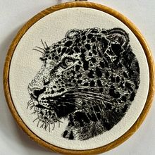 Mi proyecto del curso: Dibujo con hilo. Un proyecto de Bordado, Tejido y Diseño textil de Lilliana Mesa - 13.06.2024