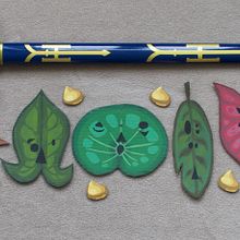 Masques Korogu (The Legend of Zelda). Design, Creativit, Accessor, and Design project by Laure Lampson - 10.10.2023
