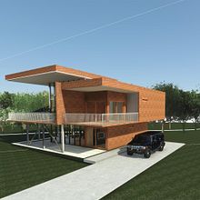 Mi proyecto del curso: Diseño y modelado arquitectónico 3D con Revit. 3D, Architecture, Interior Architecture, 3D Modeling, Digital Architecture, and ArchVIZ project by Luis Camilo Becerra Bustamante - 06.14.2024