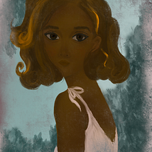 My project for course: Powerful Female Characters: Illustrating Confidence and Diversity. Een project van Traditionele illustratie, Schilderij, Digitale illustratie, Digitale tekening y  Digitaal schilderij van sarit22 - 14.06.2024