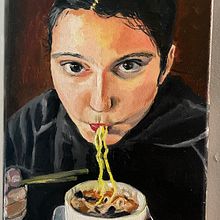 My project for course: Expressive Oil Portraiture: Explore the Alla Prima Technique. Fine Arts, Painting, and Oil Painting project by Katharine Owens - 06.15.2024
