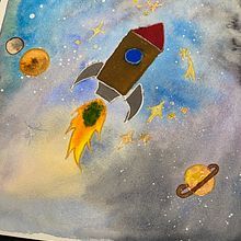 My project for course: Modern Watercolor Techniques. Painting, Watercolor Painting, and Traditional illustration project by Caroline Grootenboer - 06.15.2024