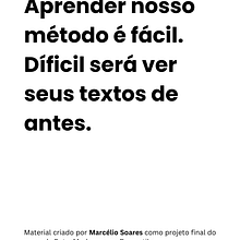 Meu projeto do curso: Copywriting para copywriters. Un proyecto de Publicidad, Cop, writing, Stor, telling y Comunicación de marceliosoares1403 - 08.06.2024