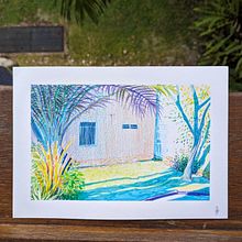 Mon projet du cours : Paysages : approche par le carnet de dessin et la couleur. Un progetto di Bozzetti, Creatività, Disegno a matita, Disegno e Sketchbook di jordan_jamault - 16.06.2024