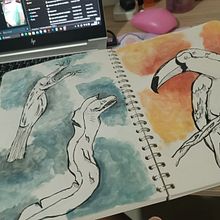 Mi proyecto del curso: Sketching diario como inspiración creativa. Projekt z dziedziny Trad, c, jna ilustracja, Sketching, Kreat, wność,  R, sunek i Sketchbook użytkownika Darly Vanessa Garcia - 17.06.2024