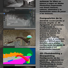 Mi proyecto del curso: Diseño conceptual de ruinas antiguas. 3D, Digital Illustration, 3D Modeling, and Concept Art project by Faruq Durangama - 06.09.2024