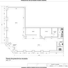 Introducción a AutoCAD - Proyecto Final Ein Projekt aus dem Bereich Architektur und Design von Ricardo Palacios - 17.06.2024