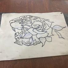 Mi proyecto del curso: Diseño de tatuajes estilo old school en Procreate. Projekt z dziedziny  R, sunek, Ilustracja c, frowa i Projektowanie tatuaż użytkownika José Ángel Hinojosa jr - 17.06.2024