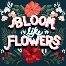 My project for course: Floral Lettering with Procreate. Lettering, and Digital Lettering project by yanabhetsy - 06.17.2024