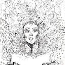 the princess of butterflies. Projekt z dziedziny Craft użytkownika betty_christo - 17.06.2024