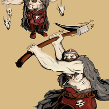 Mi proyecto del curso: Character design: creación de personajes 2D. Un progetto di Illustrazione tradizionale, Character design, Videogiochi e Progettazione di videogiochi di iusauravanesa - 18.06.2024