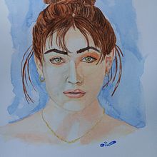 Mi proyecto del curso: Retrato en acuarela a partir de una fotografía. Traditional illustration, Watercolor Painting, and Portrait Drawing project by Otilia Navarro - 06.18.2024