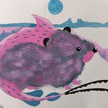 My project for course: Creative Illustration Techniques with Gouache. Projekt z dziedziny Trad, c, jna ilustracja, Projektowanie postaci,  Sztuki piękne,  Malarstwo, Ilustracje dla dzieci, Malowanie gwaszami i Książka obrazkowa użytkownika Eva - 18.06.2024