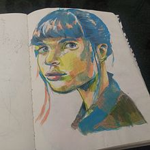 Mi proyecto del curso: Sketchbook de retrato: explora el rostro humano. Un progetto di Bozzetti, Disegno, Disegno di ritratti, Disegno artistico e Sketchbook di Carlos Insignares - 19.06.2024