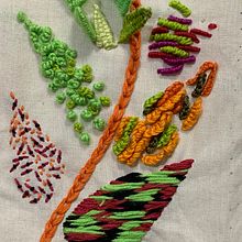 Mi proyecto del curso: Bordado creativo: revolución a puntadas. Un projet de Créativité, Broderie , et Design textile de Rosa Morales - 19.06.2024