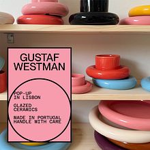 gustaf westman, lisbon pop-up. Un progetto di Design, Br, ing, Br, identit, Graphic design, Design di loghi e Design tipografico di joana tavares - 19.06.2024