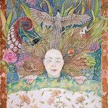 Random Art from Imagination. Un progetto di Illustrazione tradizionale di Patti Mann - 19.06.2024