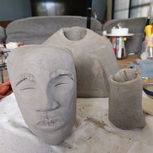 Mi proyecto del curso: Introducción a la escultura figurativa con arcilla. Fine Arts project by bochi5921 - 06.18.2024